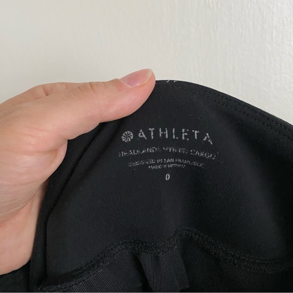 ATHLETA Headlands Hybrid Pocket Legging Pants in Black size 0 - Picture 8 of 10